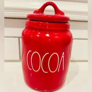 Rae Dunn COCOA mini canister